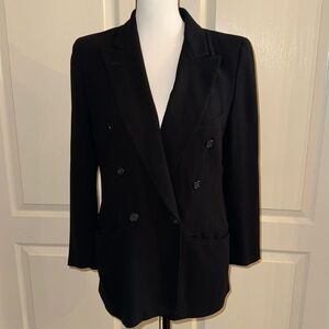 PETITES - ANNE KLEIN Black Blazer/Suit Jacket - Size 8